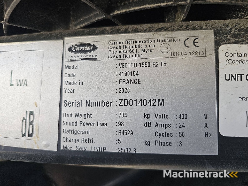 SCHMITZ SCB*S3B carrier1550 d+e,dopp