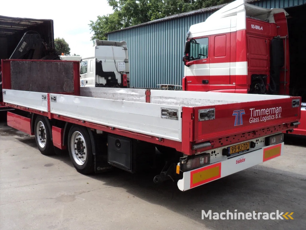 Krone 2 assige open wipkar met borden