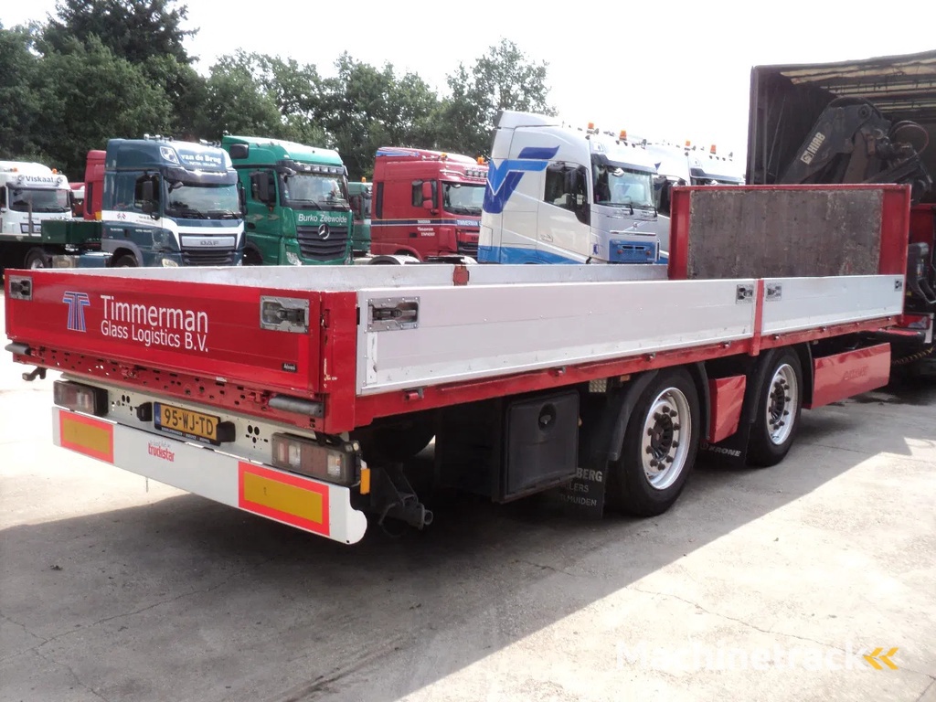 Krone 2 assige open wipkar met borden