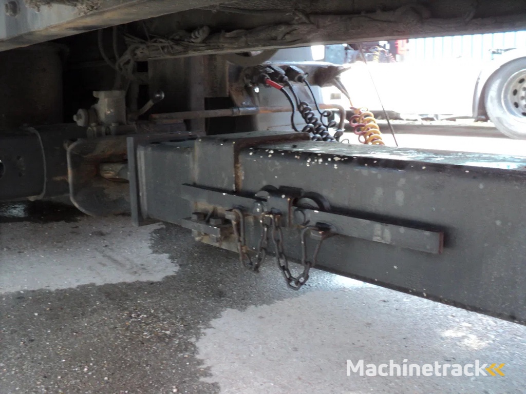 Krone 2 assige open wipkar met borden