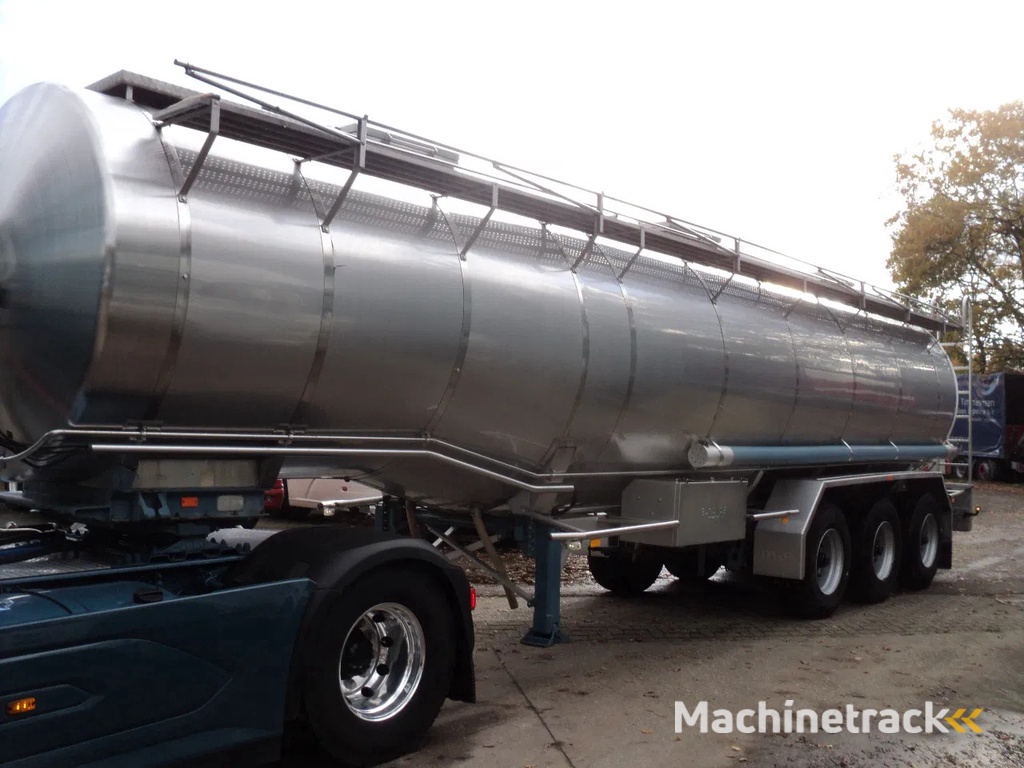 Burg 3 assige tank oplegger BLADGEVEERD!!!!!!!!!