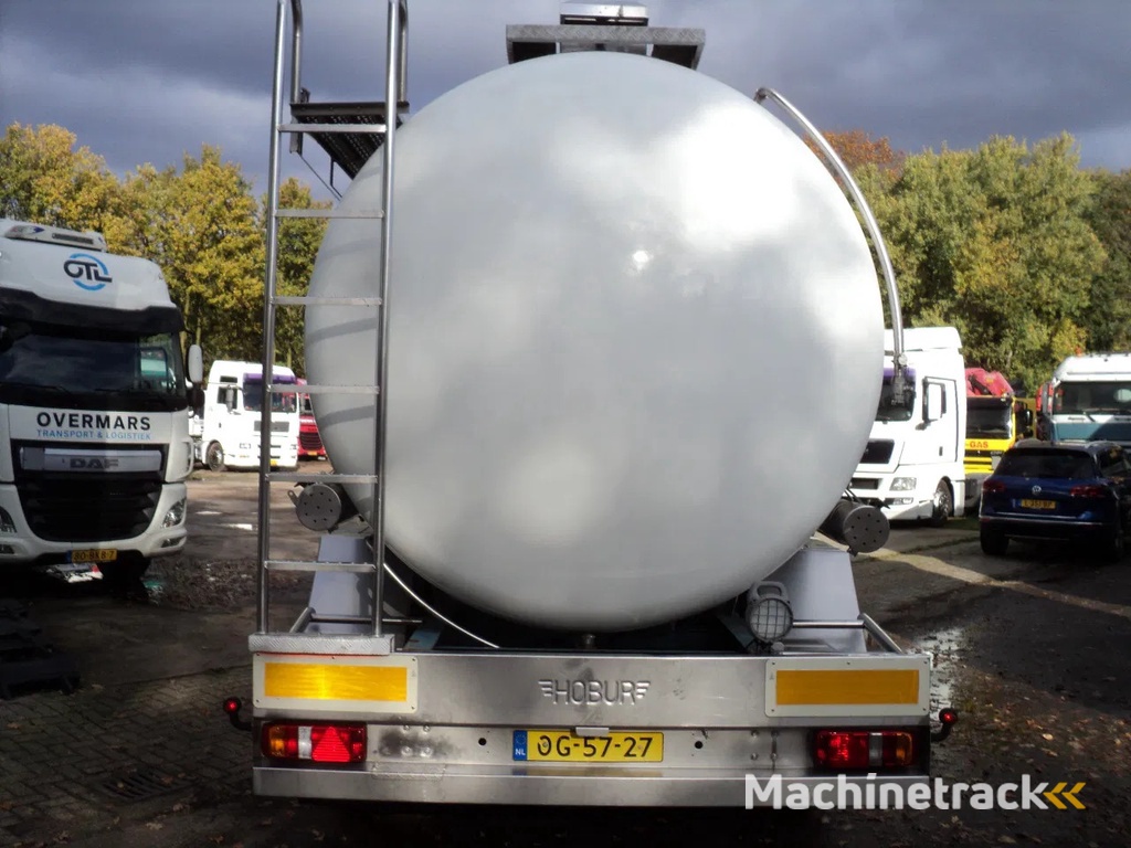 Burg 3 assige tank oplegger BLADGEVEERD!!!!!!!!!