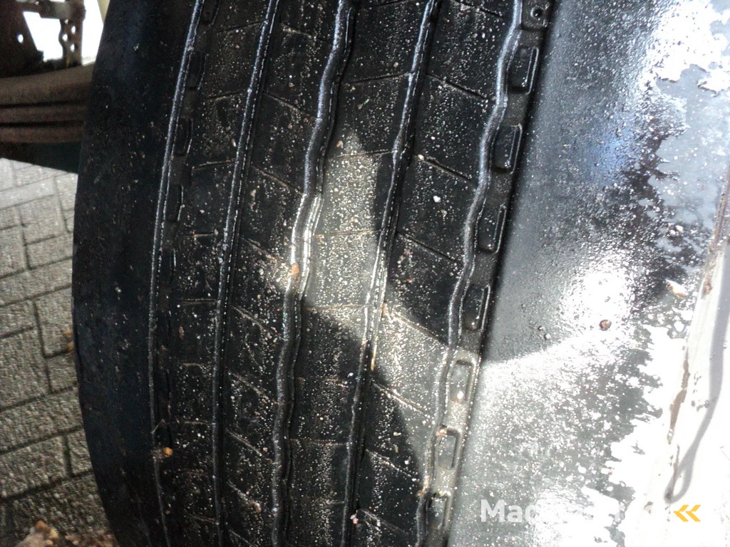 Burg 3 assige tank oplegger BLADGEVEERD!!!!!!!!!