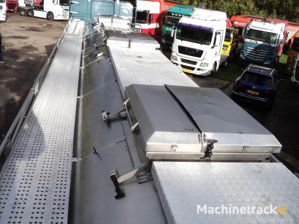 Burg 3 assige tank oplegger BLADGEVEERD!!!!!!!!!