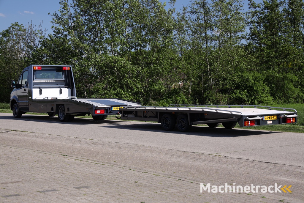 Mercedes-Benz Sprinter 519 1.9 CDI L3 | Tijhof Oprijwagen | Automaat | Luchtvering | 3.5t Trekhaak | Lier | Aanhangwagen* | BPM Vrij!