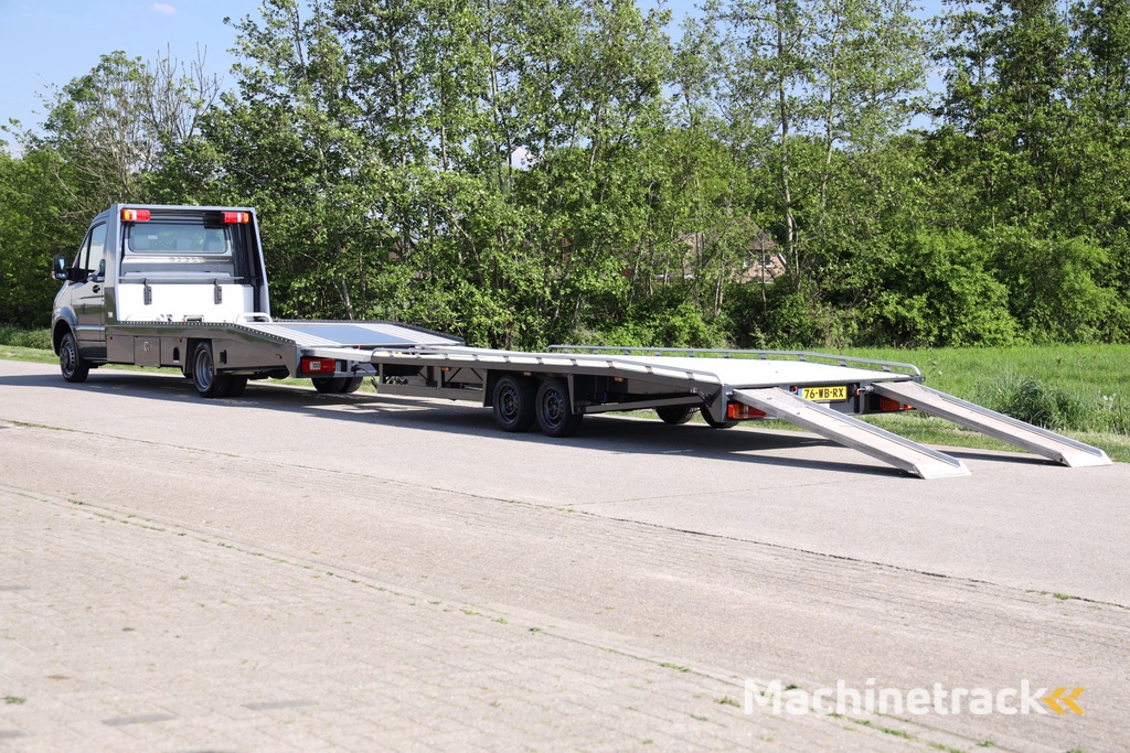Mercedes-Benz Sprinter 519 1.9 CDI L3 | Tijhof Oprijwagen | Automaat | Luchtvering | 3.5t Trekhaak | Lier | Aanhangwagen* | BPM Vrij!