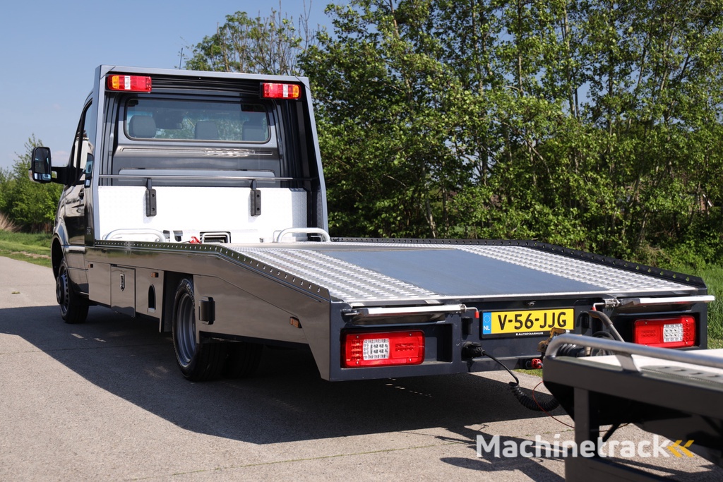 Mercedes-Benz Sprinter 519 1.9 CDI L3 | Tijhof Oprijwagen | Automaat | Luchtvering | 3.5t Trekhaak | Lier | Aanhangwagen* | BPM Vrij!