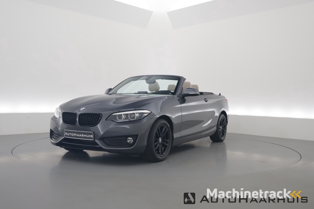 BMW 2-serie Cabrio 220d | Leder | Stoelverw. | Navi | LED | PDC | Cruise