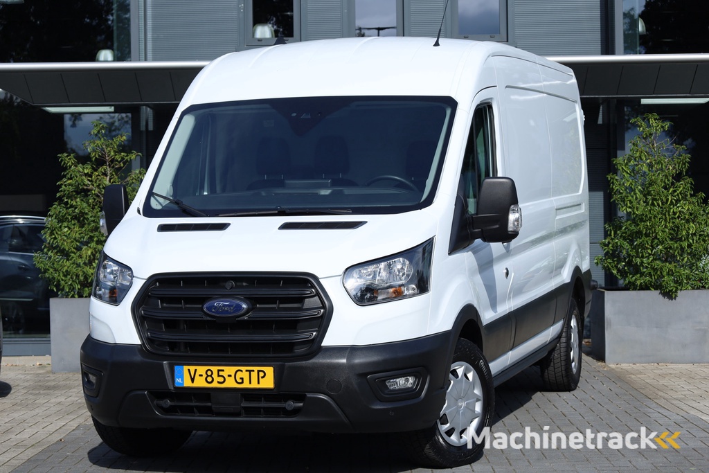 Ford Transit 350 2.0 TDCI L3H2 Trend RWD | Leder | Navi | CarPlay | Trekhaak | Camera | Cruise | Stoelverw.