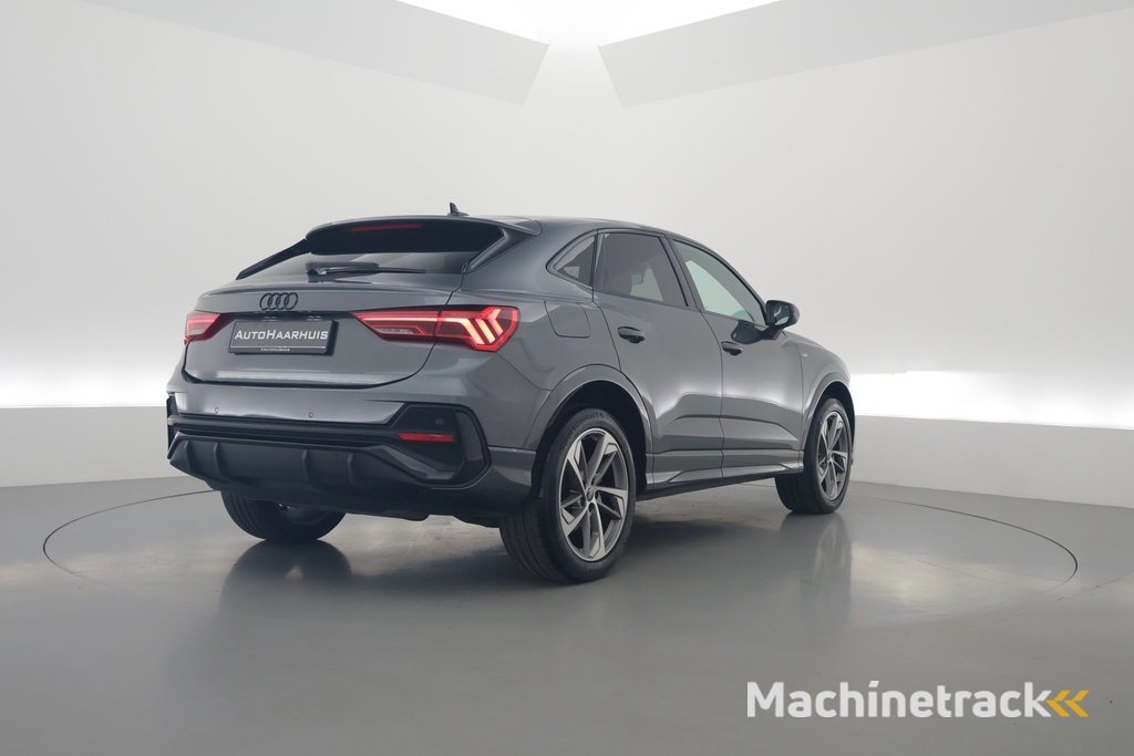 Audi Q3 Sportback 45 TFSI e 2x S Line | Elek. Trekhaak | Camera | Navi | Stoelverw. | Adapt. Cruise | Keyless | 19''