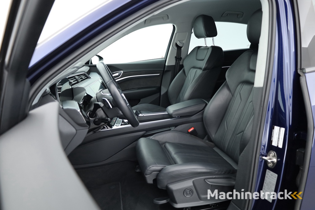 Audi e-tron Sportback 55 quattro S Line 95 kWh | HUD | 360cam | Adapt. Cruise | 21'' | Luchtvering | Stoelverw. |