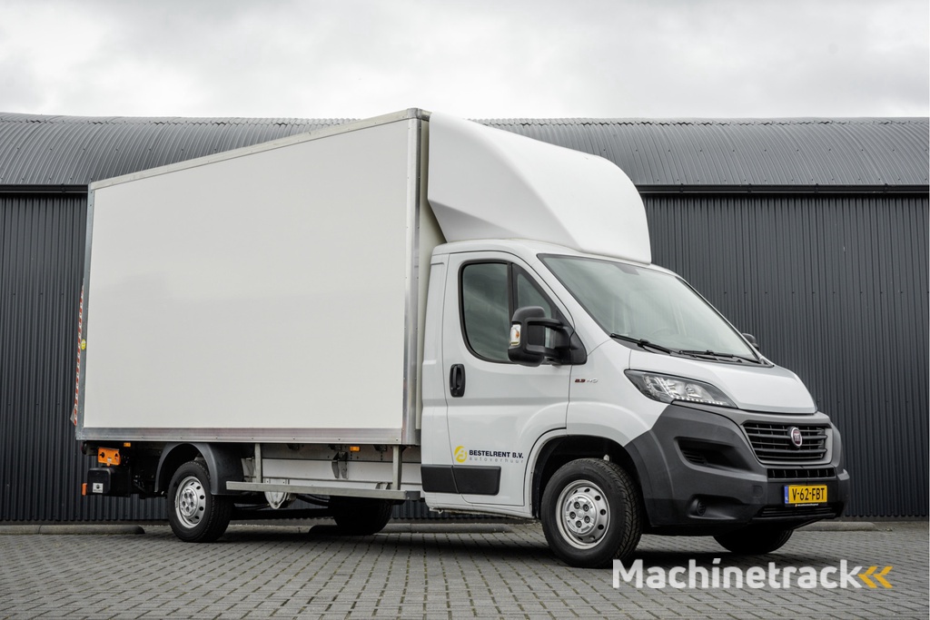 Fiat Ducato **2.3 MultiJet | Bakwagen met Laadklep | Euro 6 | 141 PK | Cruise | Camera | Airco | Navigatie**