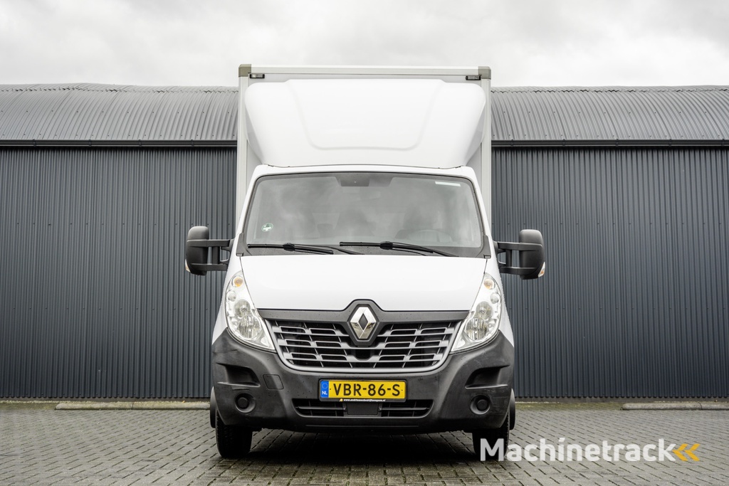 Renault Master 2.3 dCi Bakwagen met laadklep (1000 KG) |  Dubbellucht | Euro 6 | 164 PK | Cruise | Airco | Navigatie