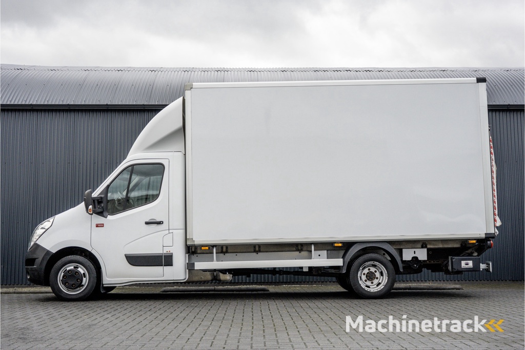 Renault Master 2.3 dCi Bakwagen met laadklep (1000 KG) |  Dubbellucht | Euro 6 | 164 PK | Cruise | Airco | Navigatie
