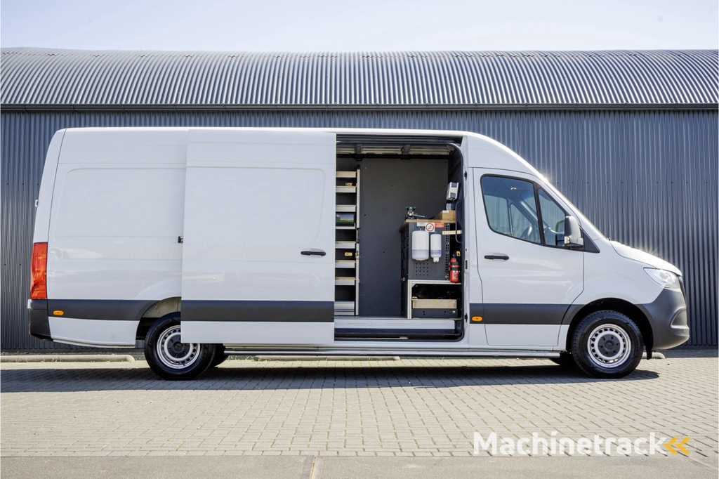 Mercedes-Benz Sprinter 311 CDI L3H2 | Volledig ingericht | CarPlay | Climate | Camera | Euro 6 | Omvormer | Oprijplaat