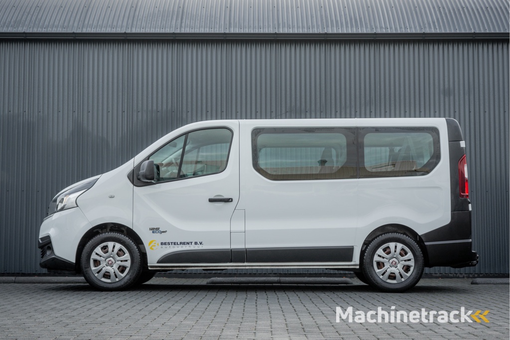 Fiat Talento **1.6 MJ EcoJet L1H1 | Euro 6 | 9-Pers | Incl. BTW&BPM | 126 PK | Cruise | Airco**