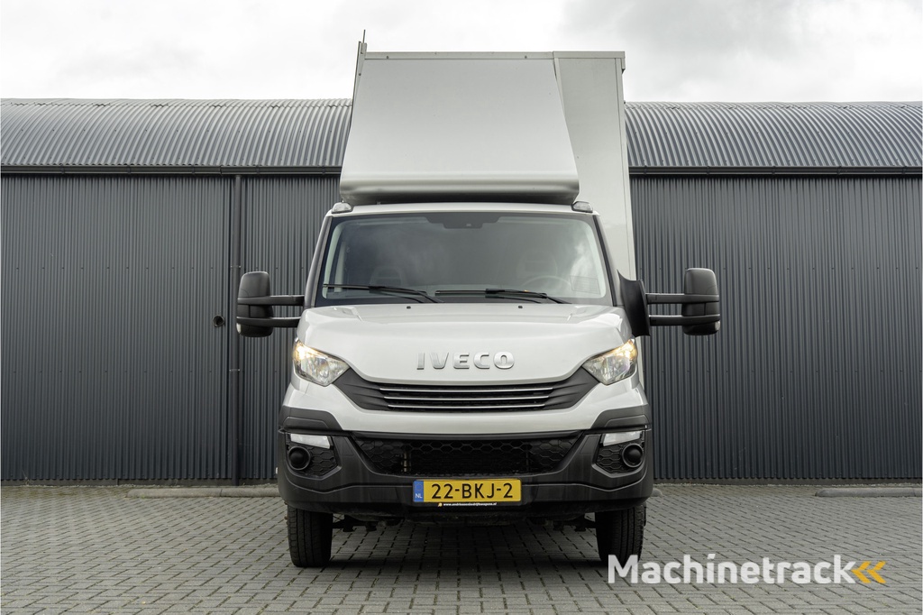 Iveco Daily 50C18 | Glasresteel | Automaat | 180 PK | Camera | Navigatie | Cruise | Airco | Tachograaf | Euro 6