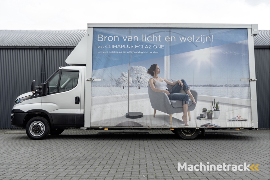 Iveco Daily 50C18 | Glasresteel | Automaat | 180 PK | Camera | Navigatie | Cruise | Airco | Tachograaf | Euro 6