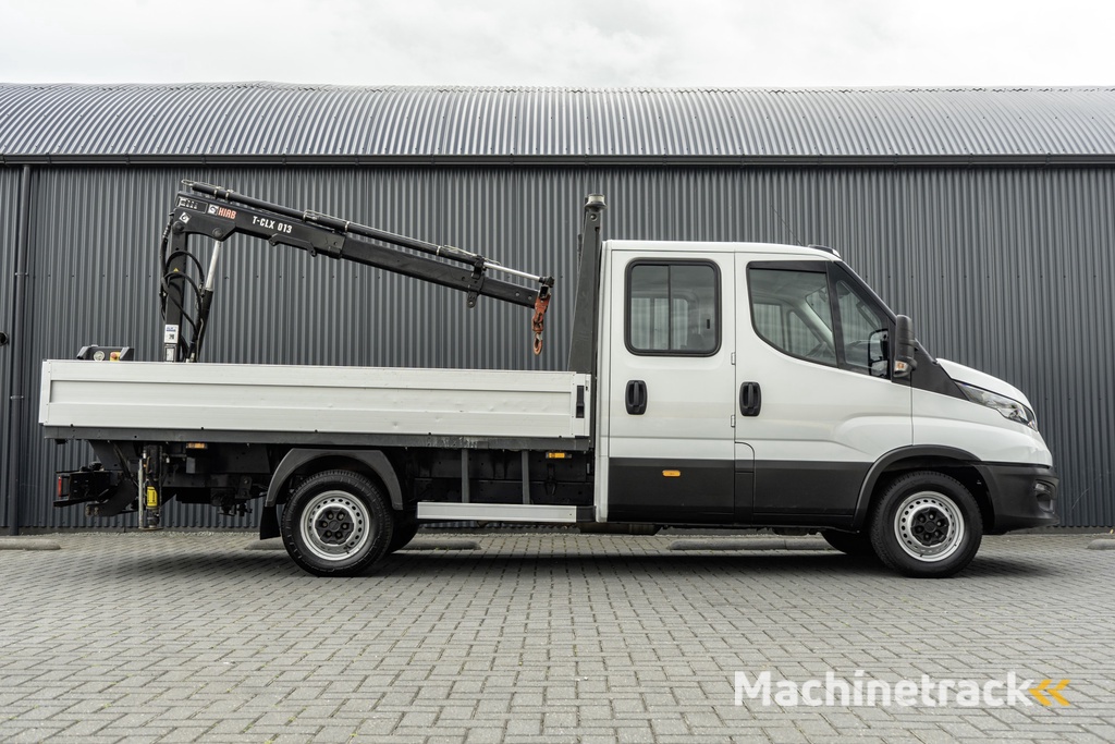 Iveco Daily 35S18D 375 | 3.0 180PK | Hiab 013 | 3.5T Trekgewicht | Automaat | Climate | Camera | Euro 6