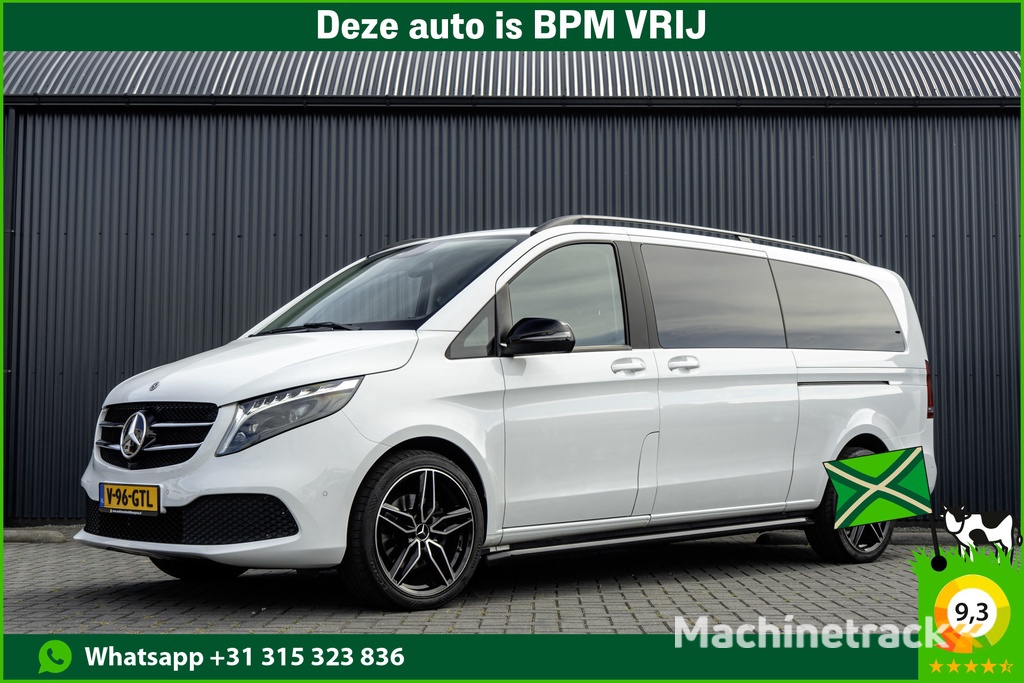 Mercedes-Benz V-klasse V300 | 4Matic | XL | 5-Zits | MBux | LED | ILS | Burmester | 2x Elec Schuifdeur | 360° Camera | Navi | PDC | Climate |  Cruise | Euro 6