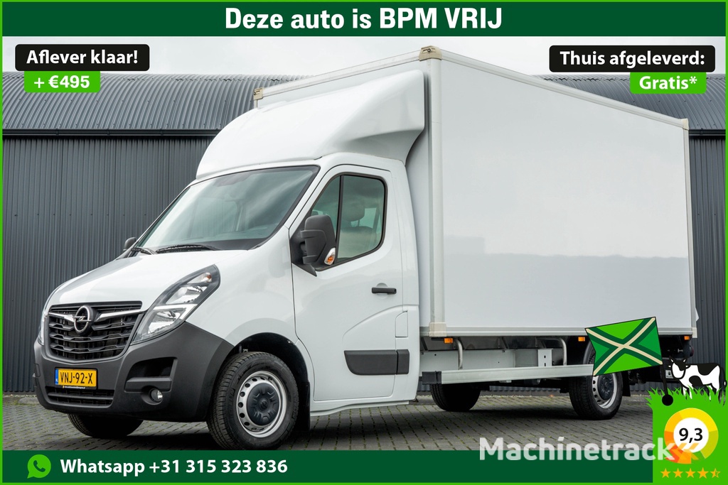 Opel Movano **2.3 Turbo | Bakwagen met Laadklep | 146 PK | Laadvermogen: 1203KG | Cruise | Navigatie | MF Stuur**