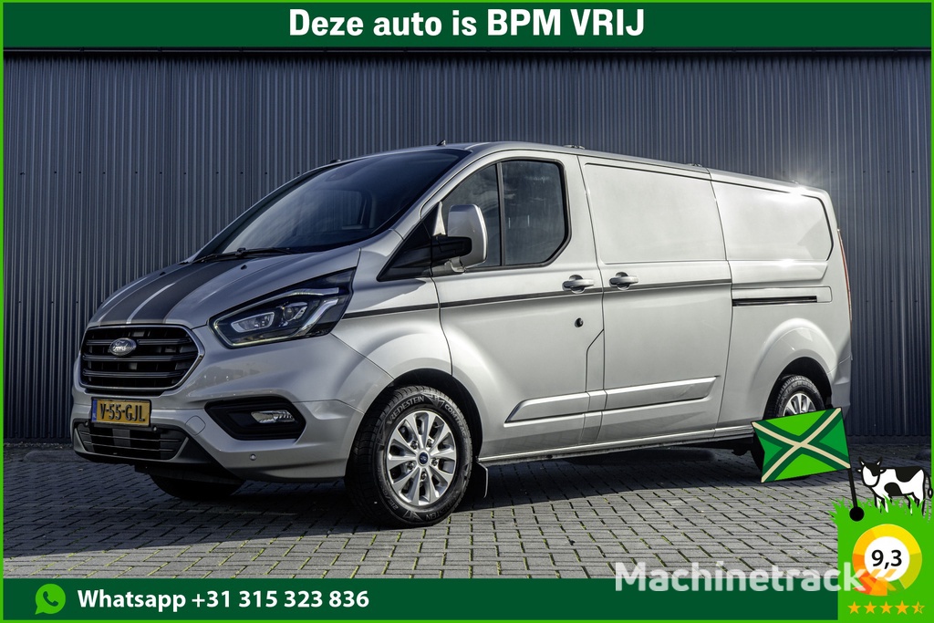 Ford Transit Custom 2.0TDCI | L2H1 | 170PK | Automaat | Camera | CarPlay | LED | Xenon | Zijschuifdeur R+L | Cruise| PDC | Euro 6
