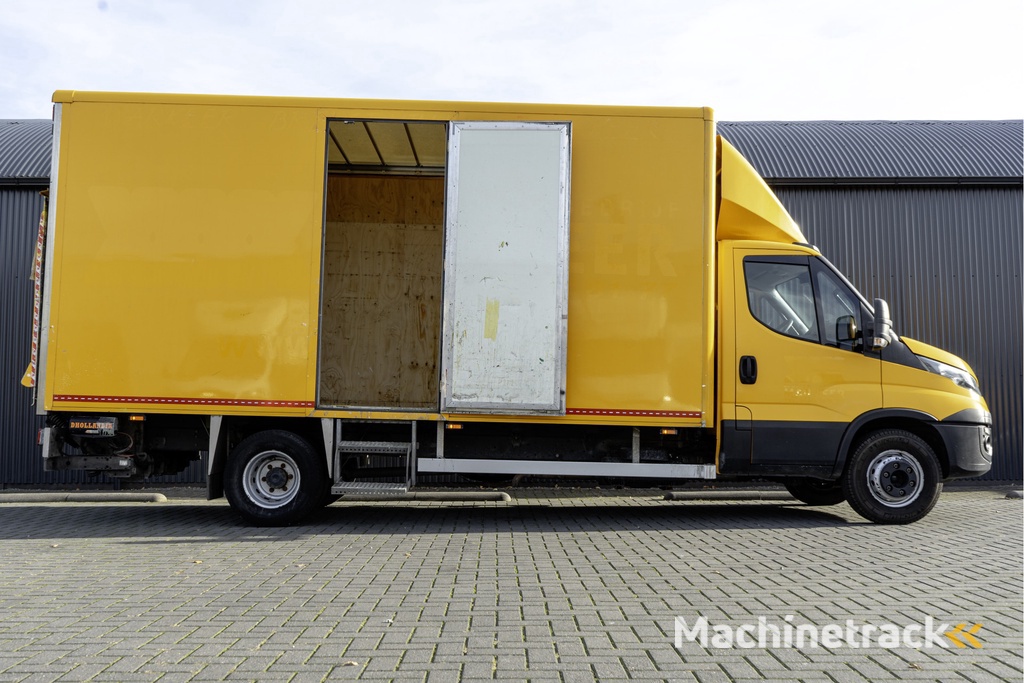 Iveco 70C17 Bakwagen met Laadklep | Luchtvering | Climate | Cruise | Tachograaf | 3.5T Trekgewicht | Sperdifferentieel | Euro 6