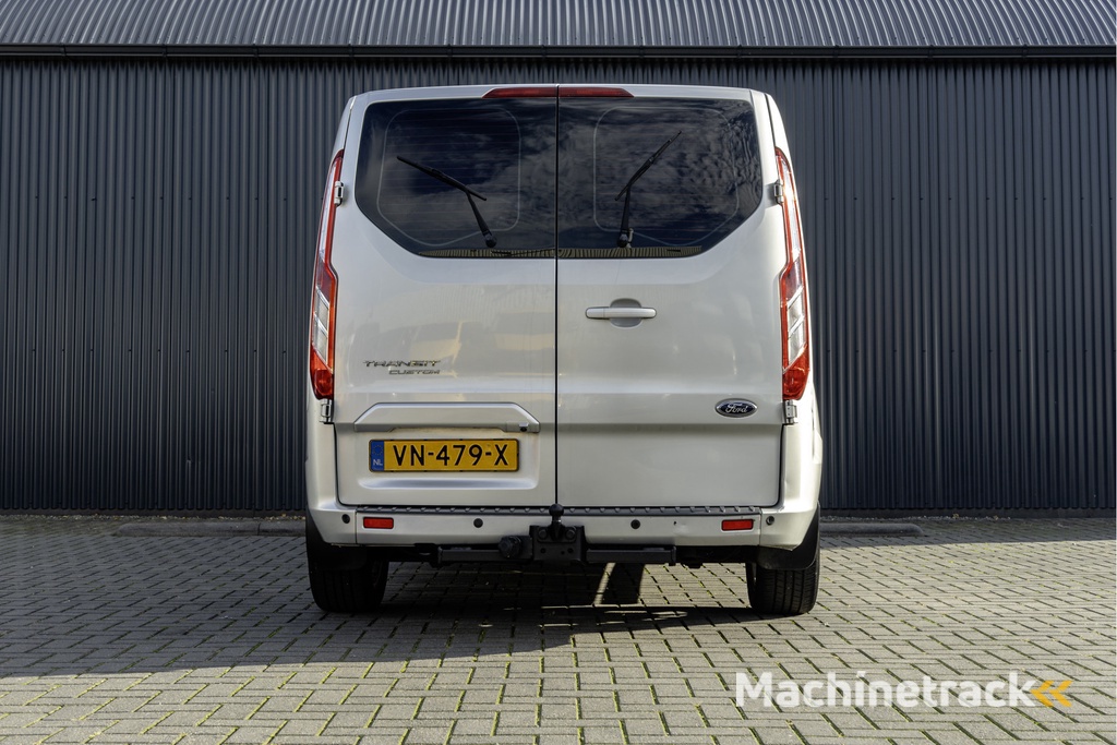 Ford Transit Custom 290 TDCI | L2H1 | 155PK | Champions Edition | DC | 5-Zits | LED | Camera | Navi | Zijschuifdeur L+R | Cruise | Airco | PDC