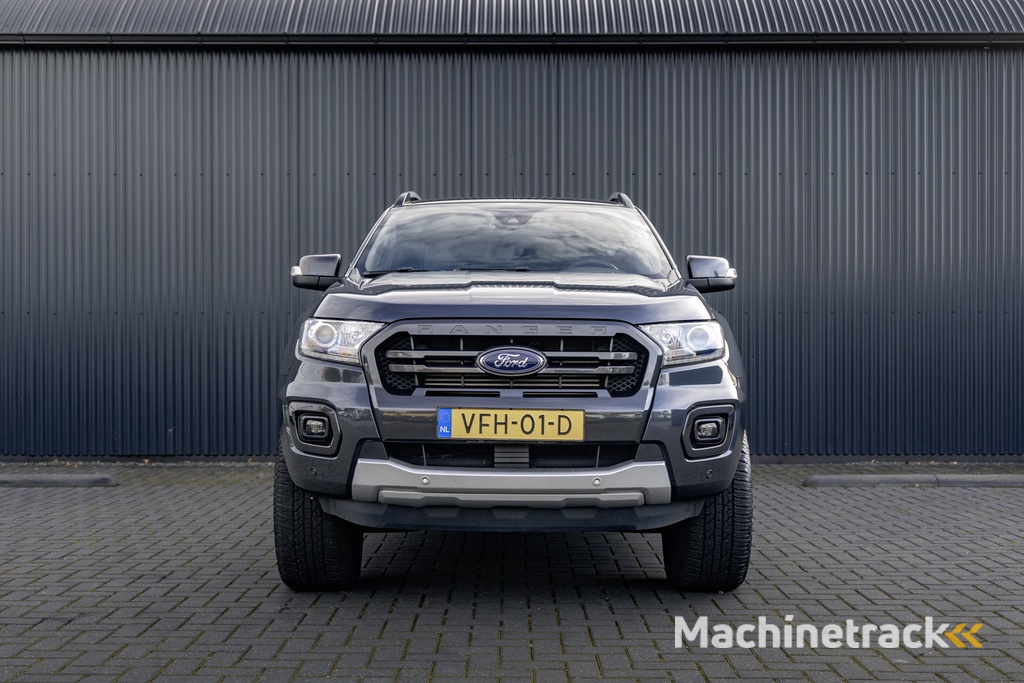 Ford Ranger BiTurbo EcoBlue Wildtrak Supercab 4x4 | Automaat | Camera | CarPlay | Navi | LED | Climate | Cruise | 3.5T Trekgewicht | Euro 6