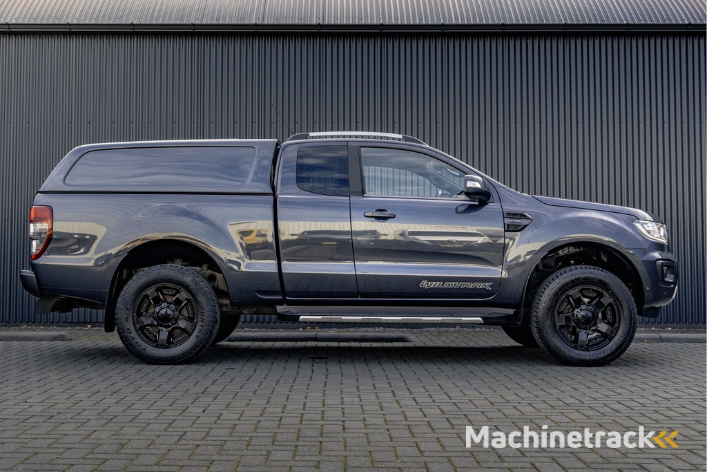 Ford Ranger BiTurbo EcoBlue Wildtrak Supercab 4x4 | Automaat | Camera | CarPlay | Navi | LED | Climate | Cruise | 3.5T Trekgewicht | Euro 6