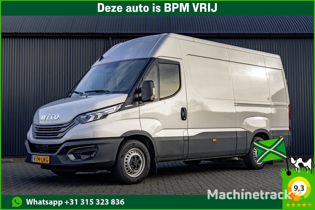 Iveco Daily 35S16V L2H2 | Automaat | Air-Pro Editie | Luchtvering | LED | Camera | Navi | PDC | 3.5T Trekgewicht | Oprijplaat | Cruise | Euro 6