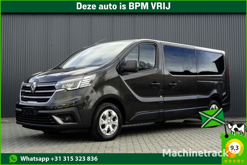 Renault Trafic dCi | L2H1 | 9-Zits| EX BTW/BPM  | LED | Camera | Navi | Cruise | Airco | Zijschuifdeur R+L |  PDC | Euro 6