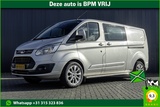 Minituur van Ford Transit Custom 290 TDCI | L2H1 | 155PK | Champions Edition | DC | 5-Zits | LED | Camera | Navi | Zijschuifdeur L+R | Cruise | Airco | PDC