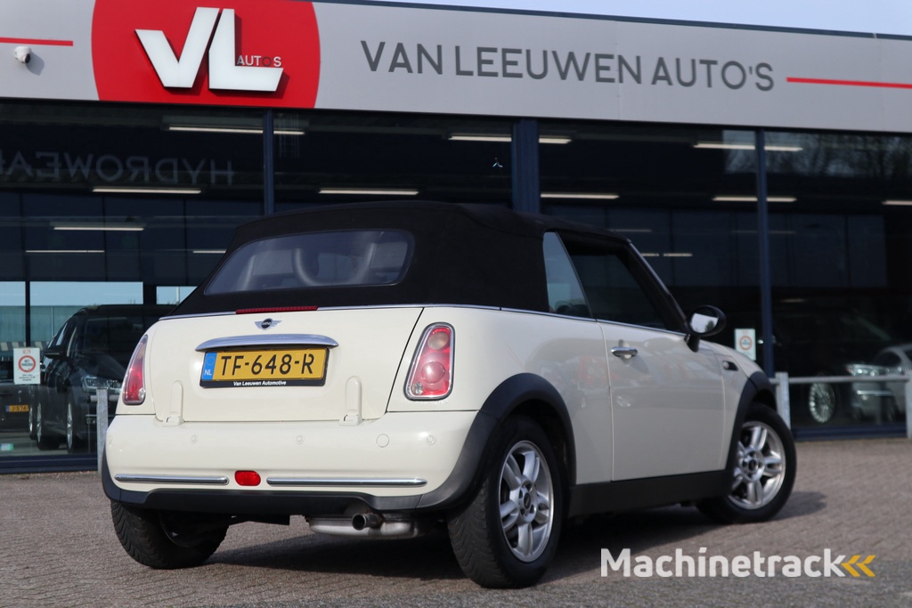 MINI Mini Cabrio 1.6 One Pepper | Lees Tekst | Zo Mee | Read Text