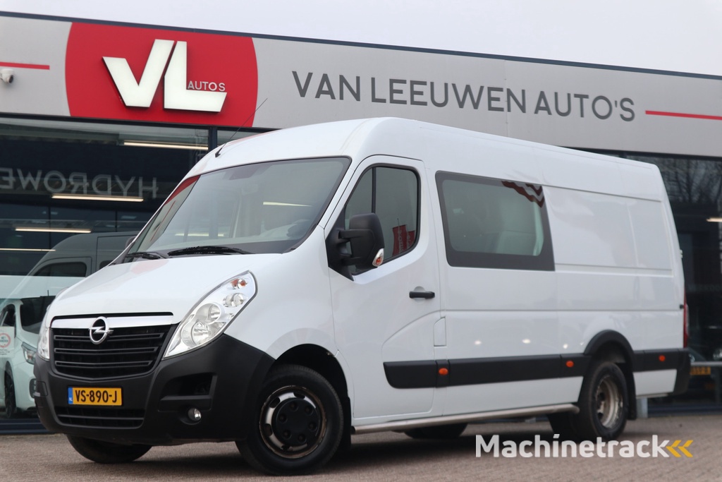 Opel Movano 2.3 CDTI L2H3 Dubbel Cabine | Airco | Trekhaak | Cruise