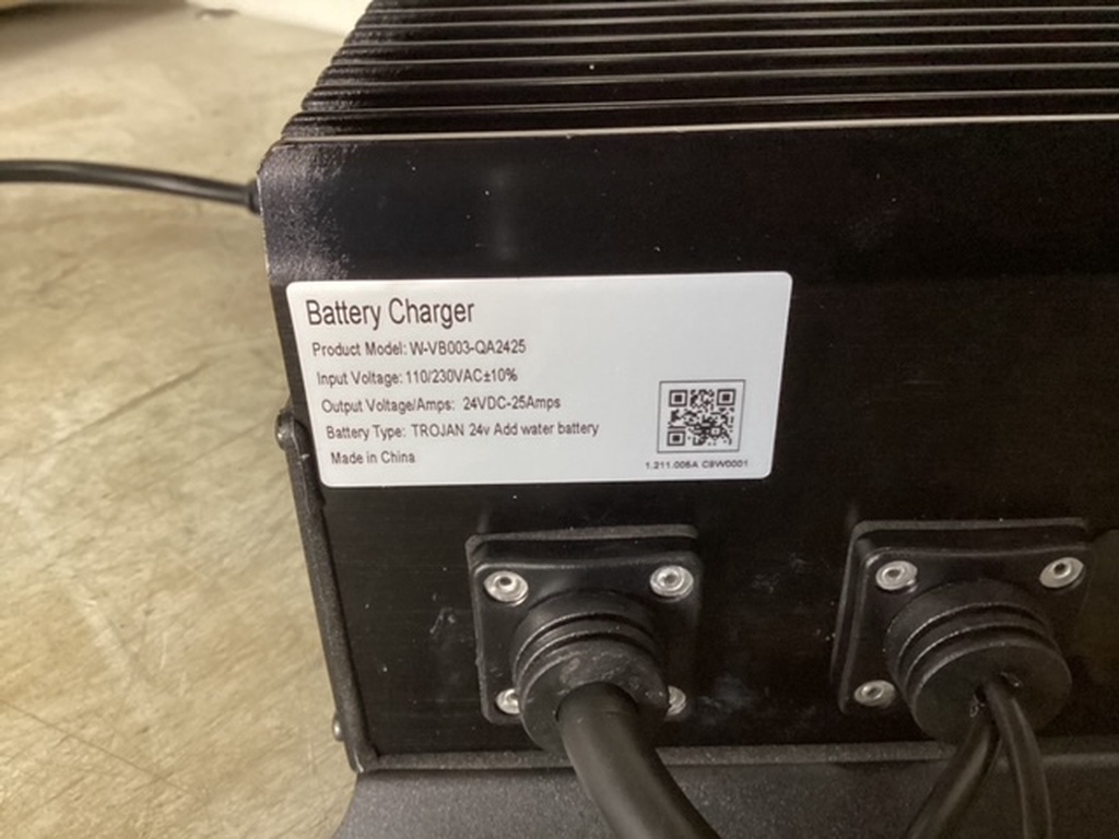 Nieuwe acculader Jlg