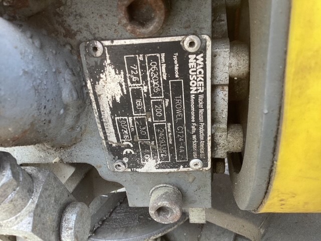 Glättermaschine Wacker Neuson CT24-4A