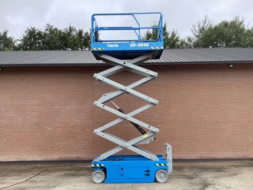 Schaarhoogwerker Genie GS2646 (2016, nieuwe batterijen)