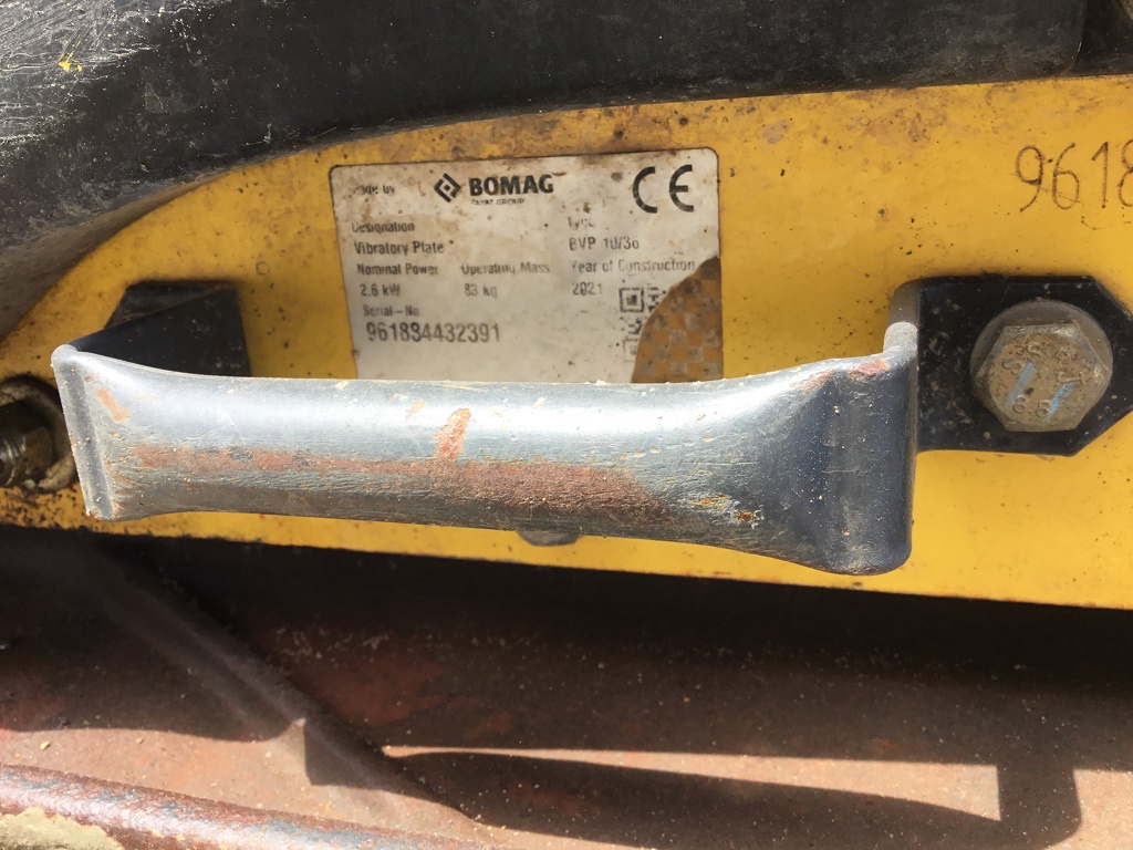 Gebruikte trilplaat Bomag BVP 10/36 (2021)