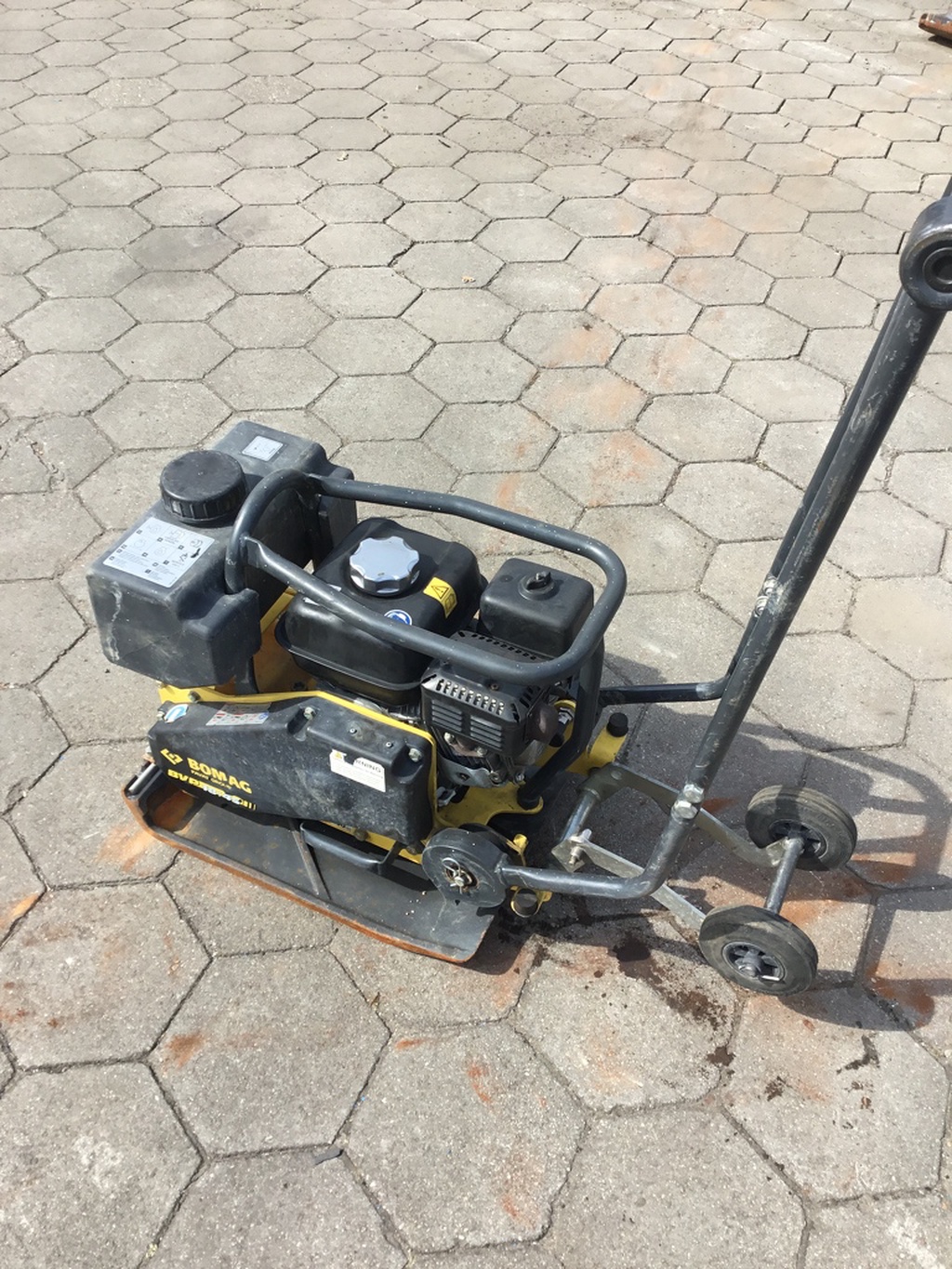 Gebruikte trilplaat Bomag BVP 18/45