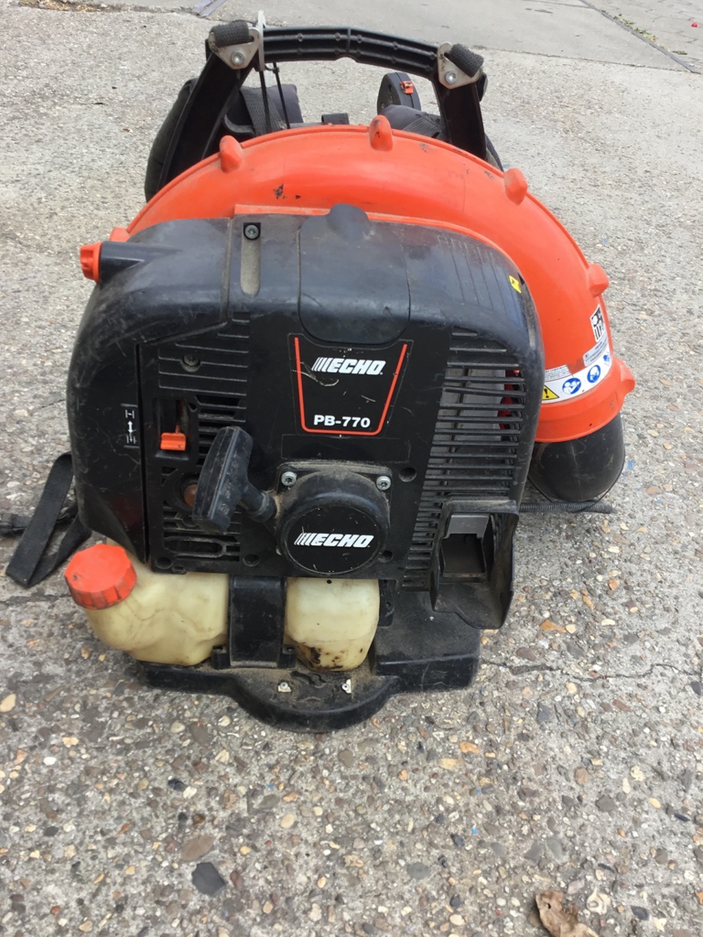 Gebruikte bladblazer Echo PB770