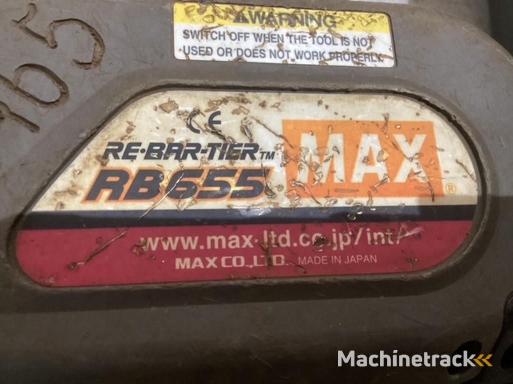 Vlechtmachine op accu MAX RB655