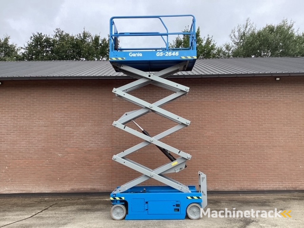 Schaarhoogwerker Genie GS2646 (2016, nieuwe batterijen)