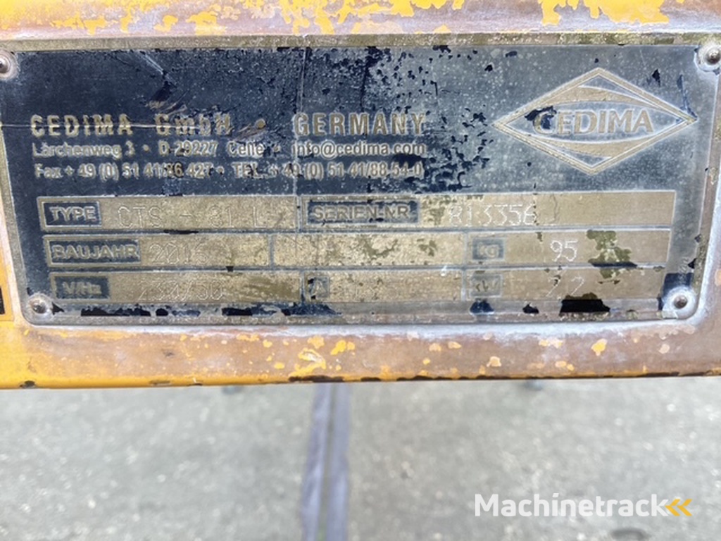 Gebruikte tafelzaagmachine Cedima CTS81L