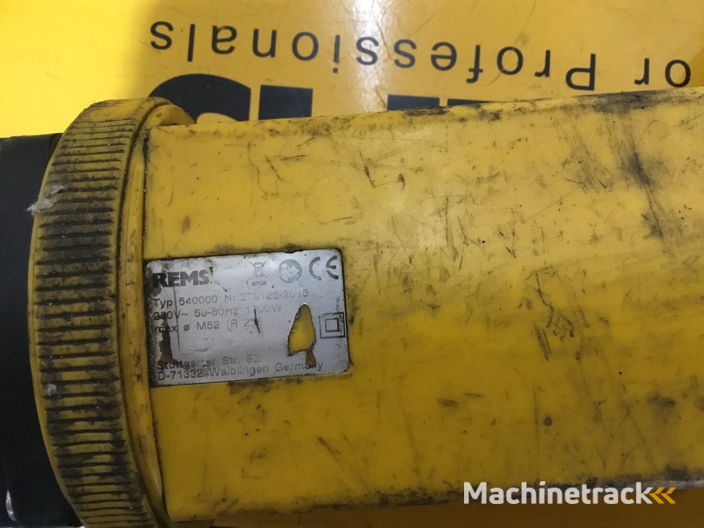 Gebruikte draadsnijmachine Rems Amigo