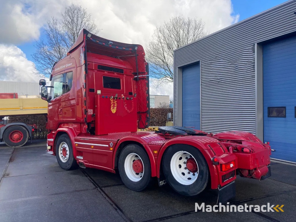 Scania R580 6×2 with Boogie Lift Axle