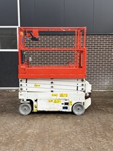 Minituur van hoogwerker schaarhoogwerker genie 1932