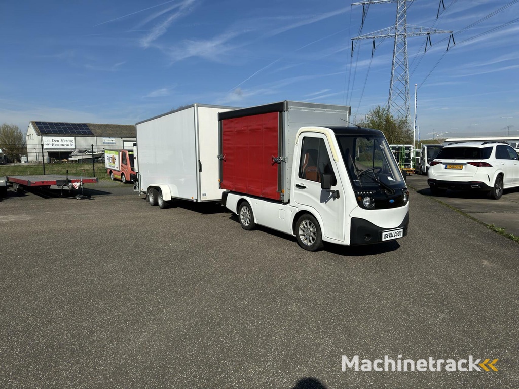 Cenntro C500 | Electric | T-kenteken | Wiptrailer Combinatie