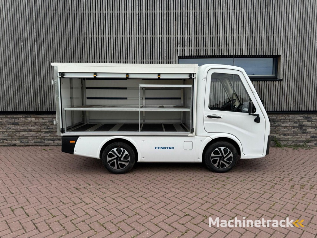 Cenntro C500 | Electric | Lithium | Rolzeilen box met stelling en deuren aan de achterkant | range van 100 km