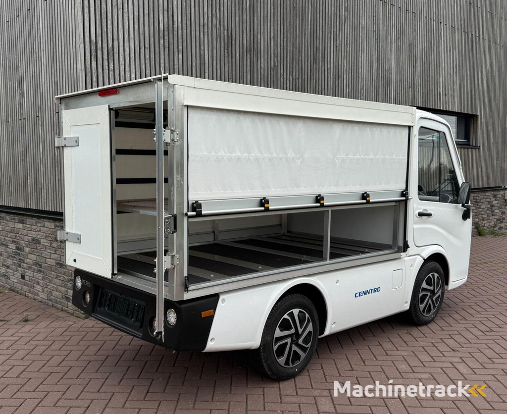 Cenntro C500 | Electric | Lithium | Rolzeilen box met stelling en deuren aan de achterkant | range van 100 km